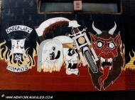The gang's wall