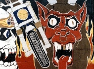 Detail of the murales