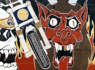 Detail of the murales