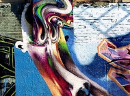 Rainbow face