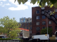Fire escape and murales