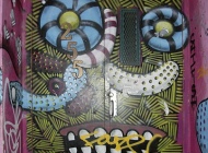 A painted door